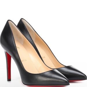 Christian Louboutin Pigalle 100 leather heels RETAIL 795